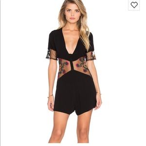 For love and lemons black romper.